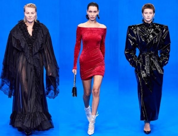 Стильная политика: Рената Литвинова и Белла Хадид на показе Balenciaga SS 2020